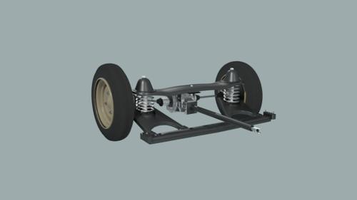 Car rear axle preview image